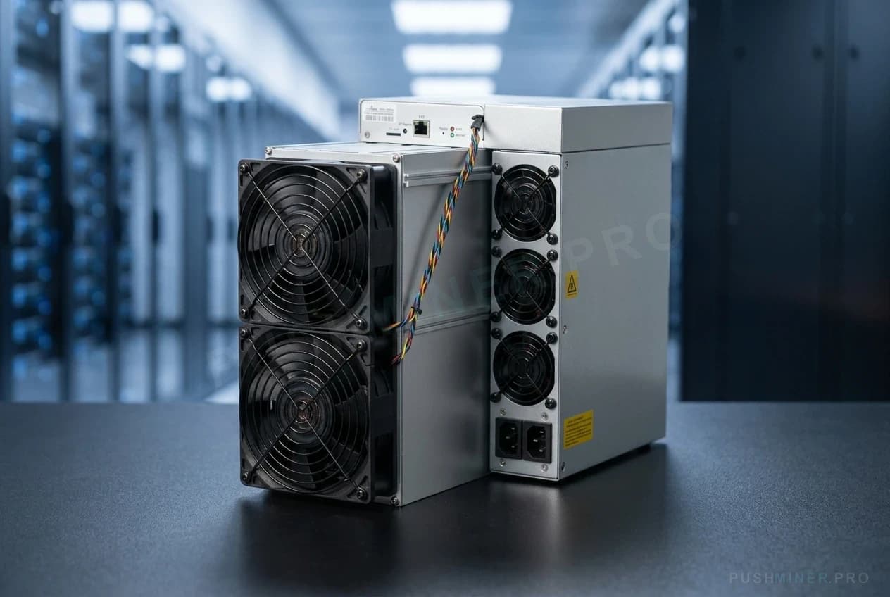 Bitmain Antminer Z15 Pro, фотография оборудования
