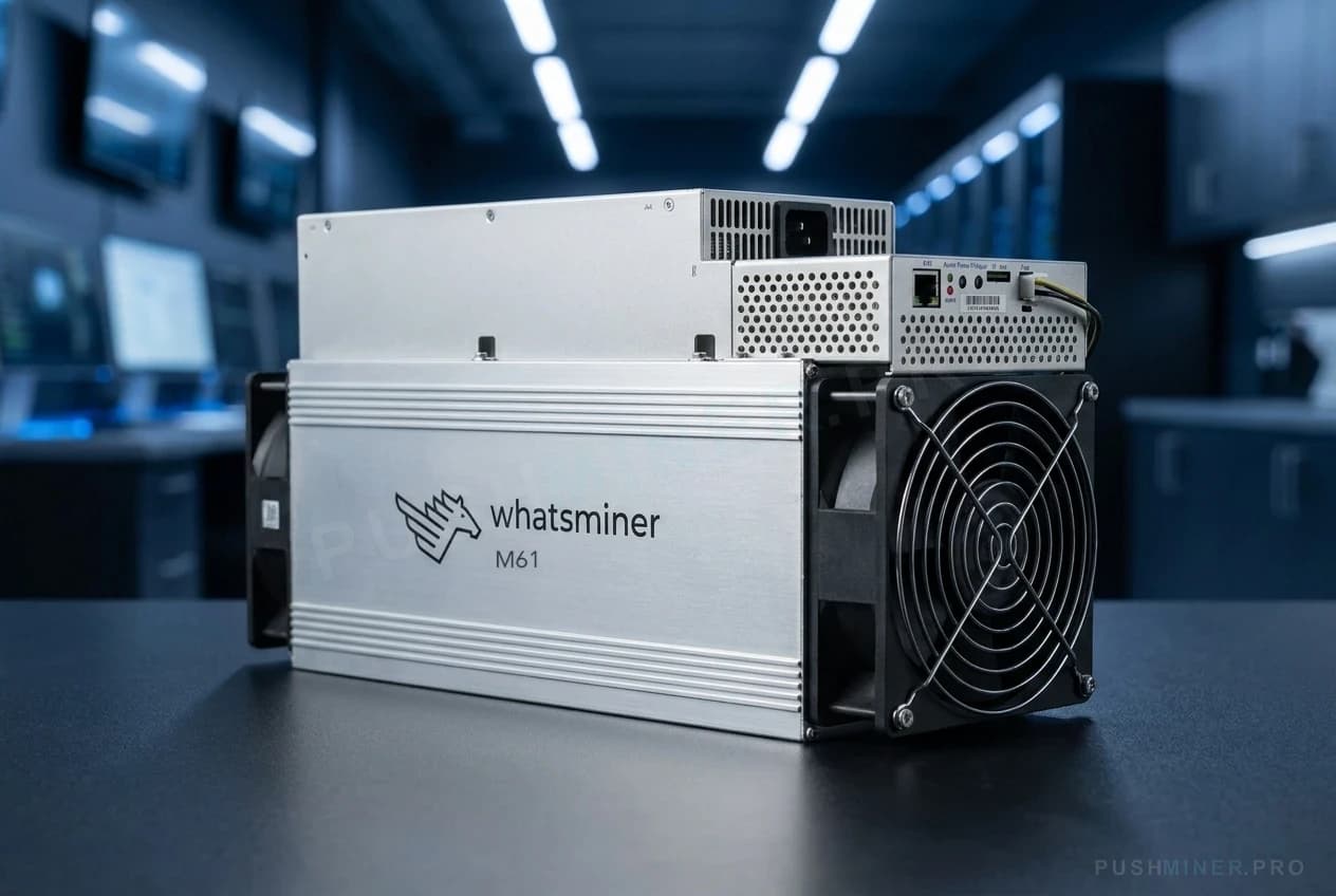 Whatsminer M61, фотография оборудования