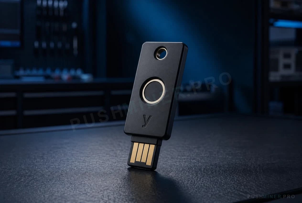 YubiKey Bio USB-A, фотография оборудования