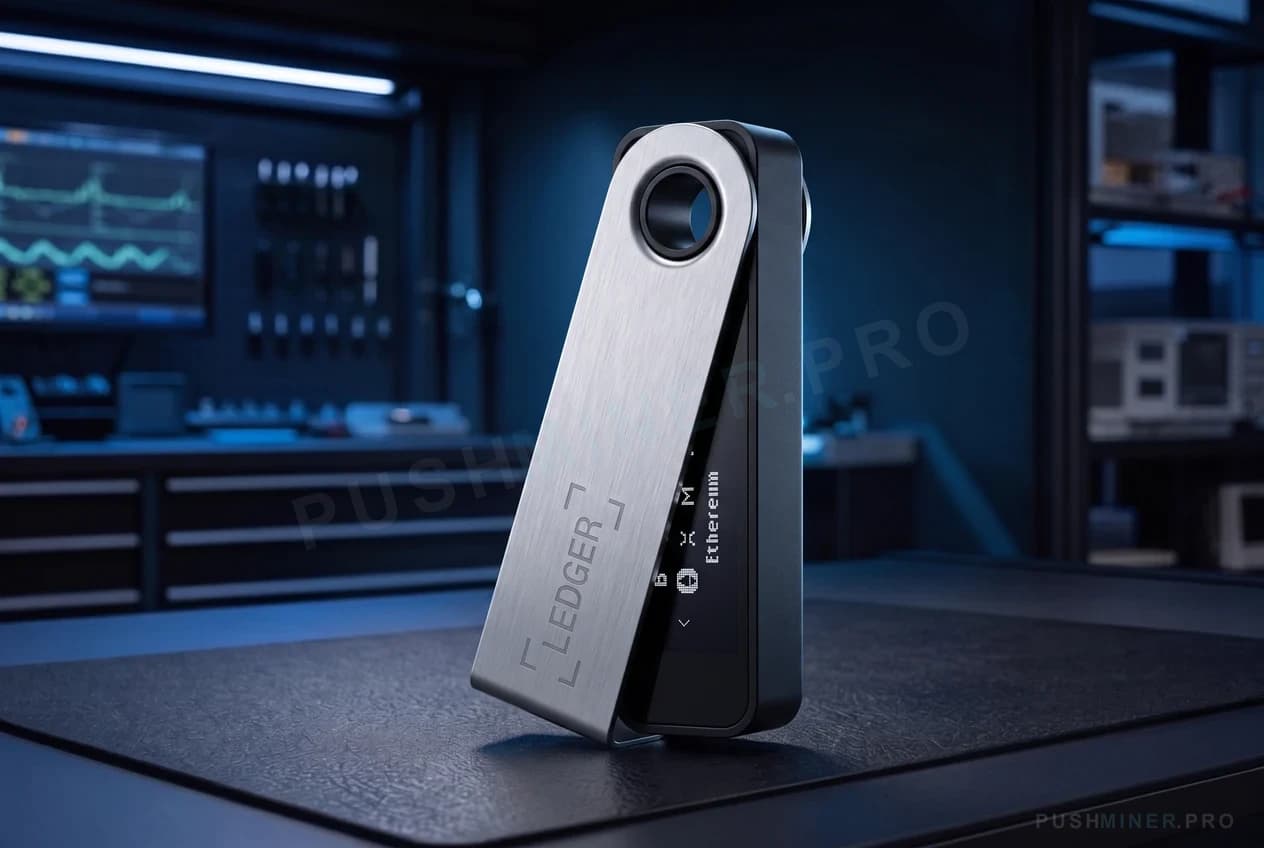 Ledger Nano S Plus, фотография оборудования