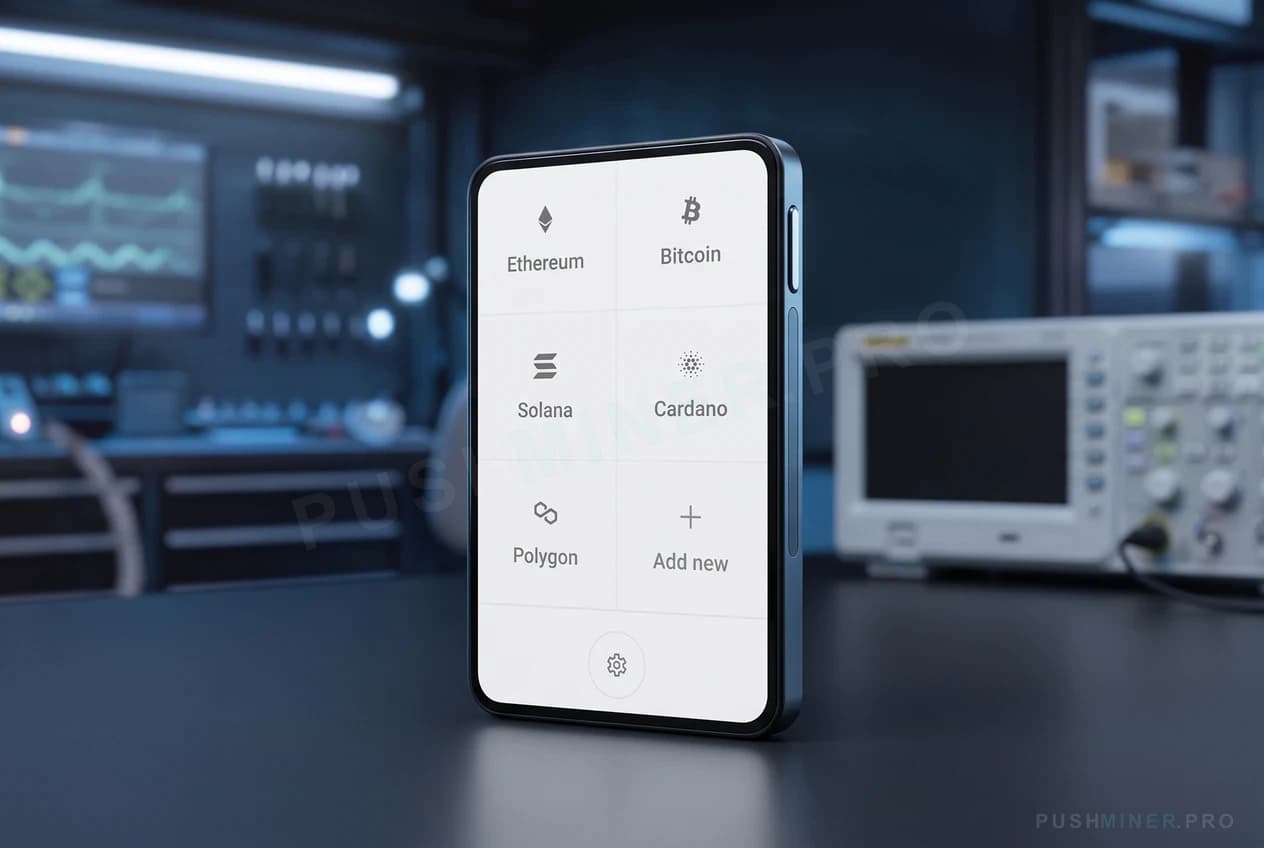 Ledger Stax, фотография оборудования