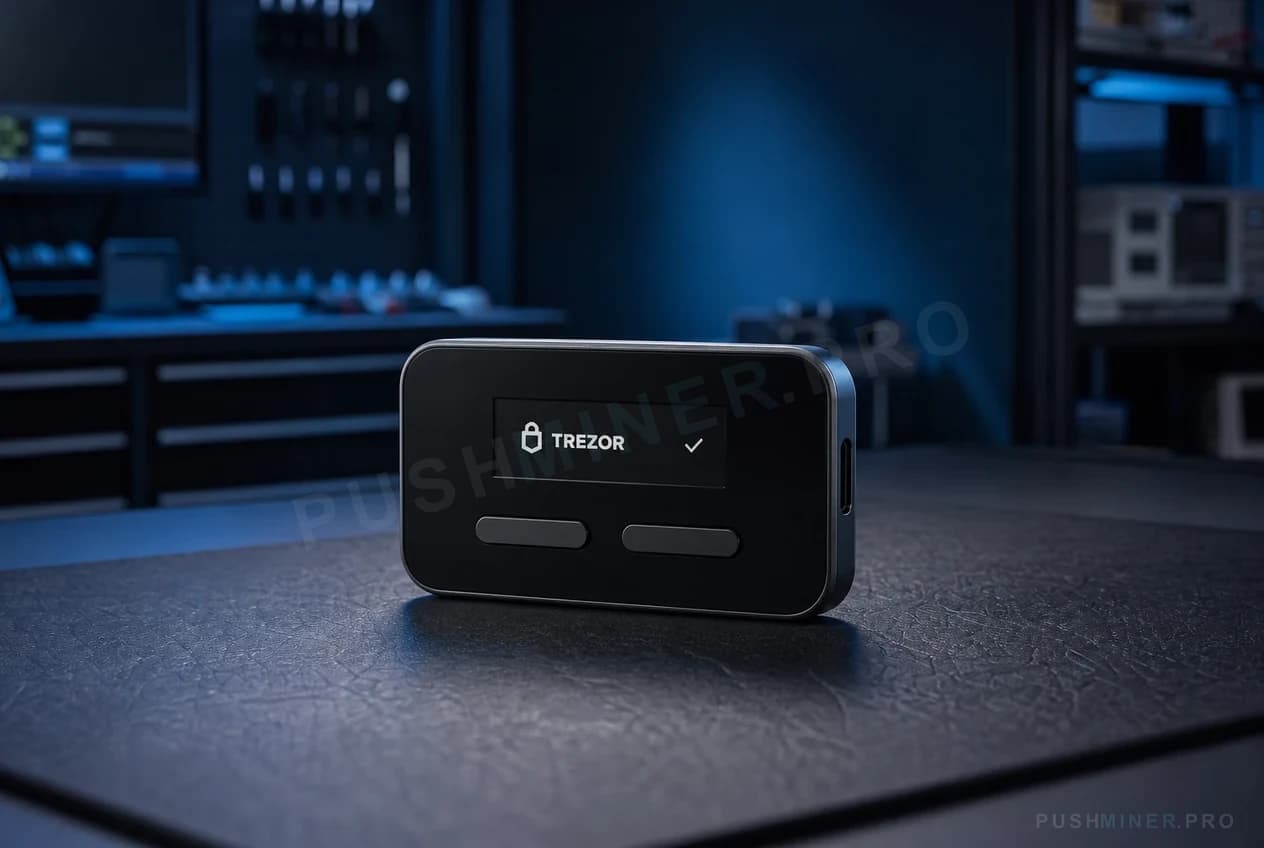 Trezor Safe 3, фотография оборудования